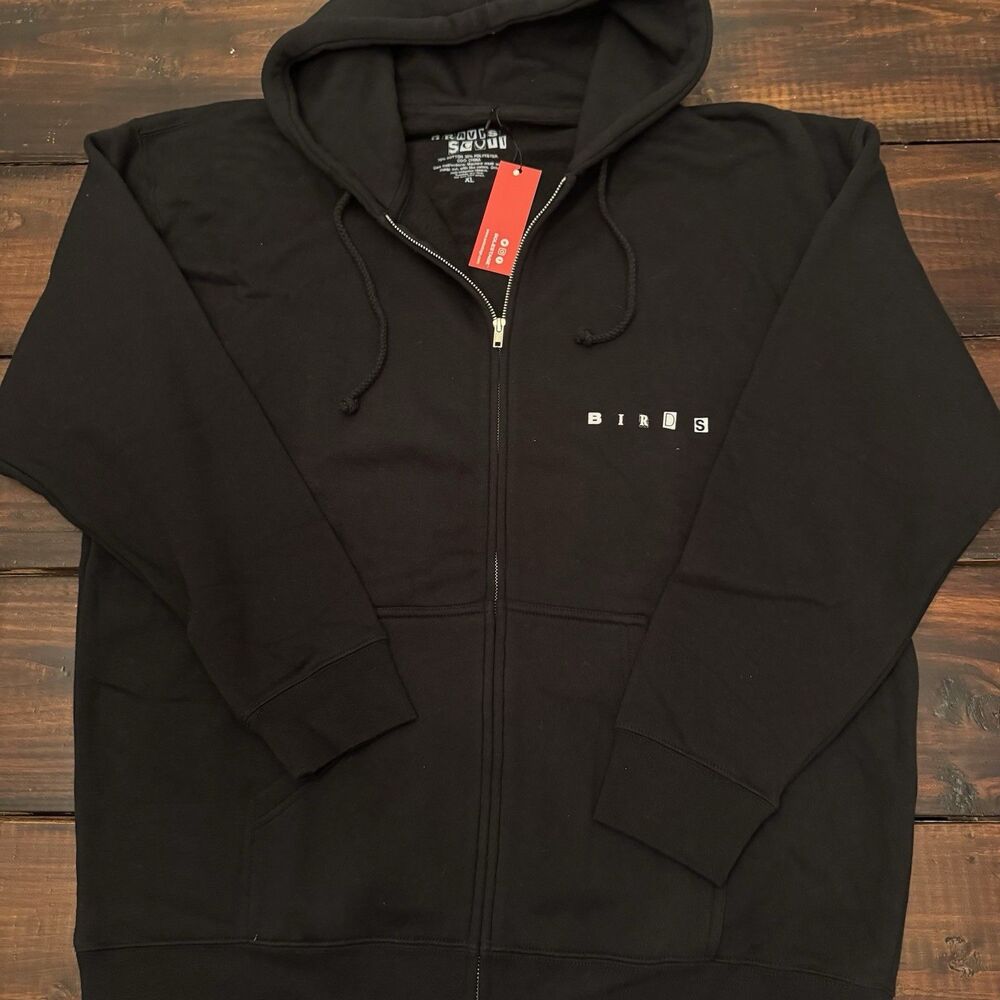 Travis Scott Birds In The Trap Black Zip Hoodie - Picture 2 of 7